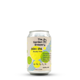 DDH IPA Alcoholfree  The Garden (HR)  0,33L - 0% - Onlygoodbeer - Csakajósör