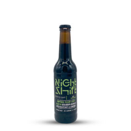 Night Shift 2024 - Imperial Pastry Stout Aged In Bourbon Barrels With Hazelnut & Caramel | Horizont (HU) | 0,33L - 11,8%