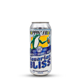 Rye Whiskey Barrel-Aged Bavarian Bliss | Hoppin' Frog (USA) | 0,473L - 7,3%