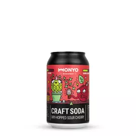 Craft Soda Dry-Hopped Sour Cherry | Monyo (HU) | 0% -  0,33L