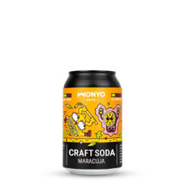 Craft Soda Maracuja  Monyo (HU)  0,33L - Onlygoodbeer - Csakajósör