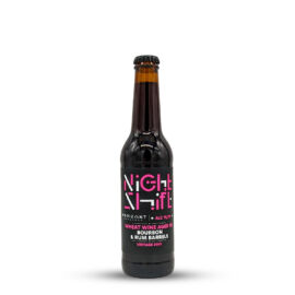 Night Shift 2022 Wheat Wine Aged in Bourbon &amp; Rhum Barrels | Horizont (HU) | 0,33 - 15,1%