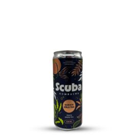 Peach - Green Tea Kombucha | Scuba (HU) | 0,33L