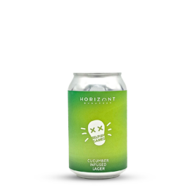 Selfish Games Cucumber Infused Lager  Horizont (HU)  0,33L - 4,3% - Onlygoodbeer - Csakajósör