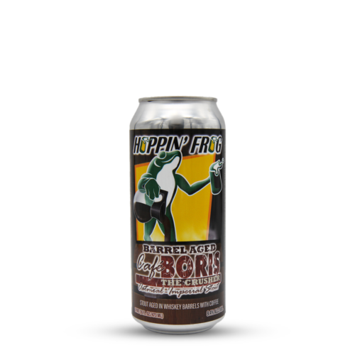 Barrel Aged Cafe B.O.R.I.S. The Crusher | Hoppin Frog (USA) | 0,473L - 9,4%