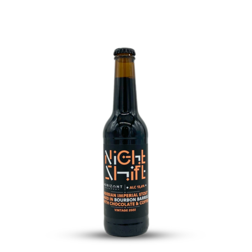 Night Shift 2022 Bourbon Choco Coffee RIS | Horizont (HU) | 0,33L - 13,6%
