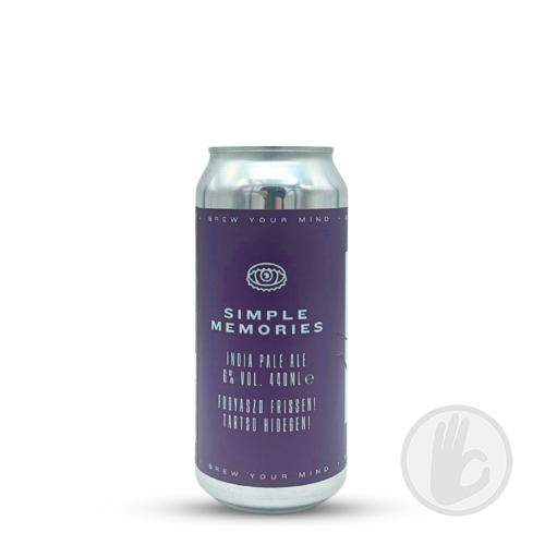(BUDAPEST DELIVERY ONLY!) Simple Memories | Brew Your Mind (HU) | 0,44L - 6%