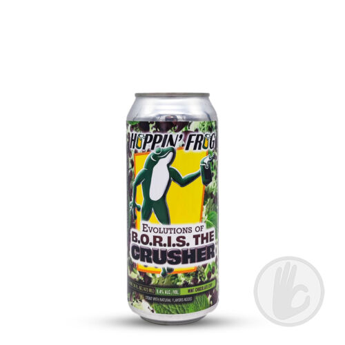 Evolutions of B.O.R.I.S. the Crusher Mint Chocolate Chip | Hoppin' Frog (USA) | 0,473L - 9,4%