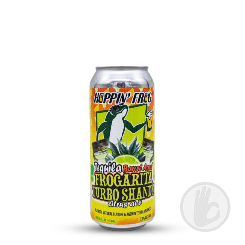 Tequila Barrel-Aged Frogarita Turbo Shandy Citrus Ale | Hoppin' Frog (USA) | 0,473L - 7%