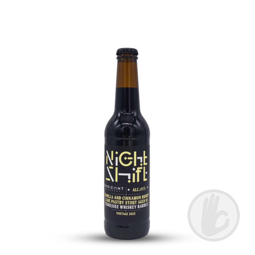 Night Shift 2023 Vanilla and Cinnamon Bundt Cake Pastry Stout | Horizont (HU) | 0,33L - 11%