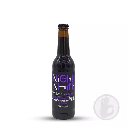 Night Shift 2023 Wheat Wine Bourbon Tennessee BA | Horizont (HU) | 0,33L - 12,1%