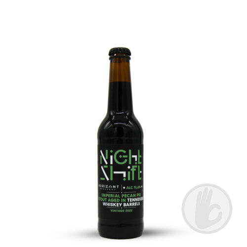 Night Shift 2022 Imperial Pecan Pie Stout aged in Tennessee Barrels | Horizont (HU) | 0,33L - 13,6%