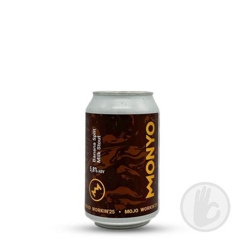 Mojo Workin 25 Banana Split Milk Stout | Monyo (HU) | 0,33L - 5,8%
