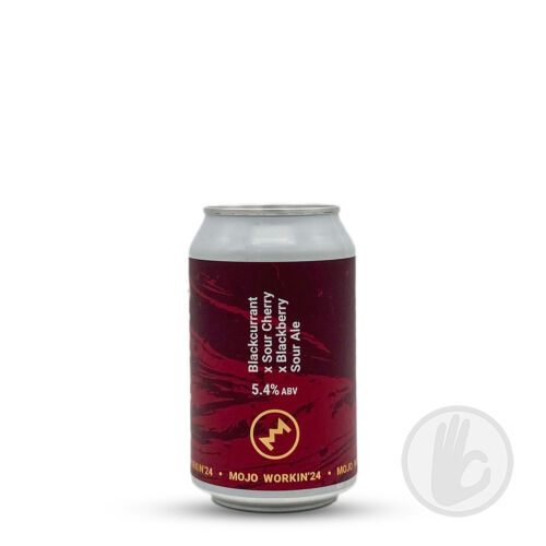Mojo Workin '24 Blackcurrant X Sour Cherry X Blackberry Sour Ale | Monyo (HU) | 0,33L - 5,4%