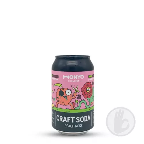 Craft Soda Peach Rose | Monyo (HU) | 0,33L