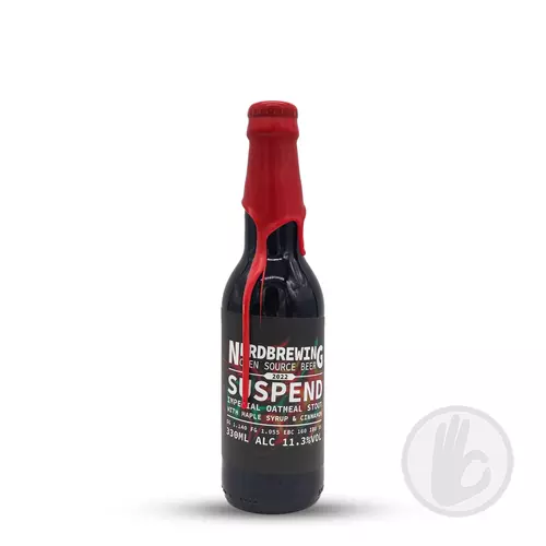 Suspend Imperial Oatmeal Stout w. Maple Syrup & Cinnamon | Nerdbrewing (SWE) | 0,33L - 11,3%