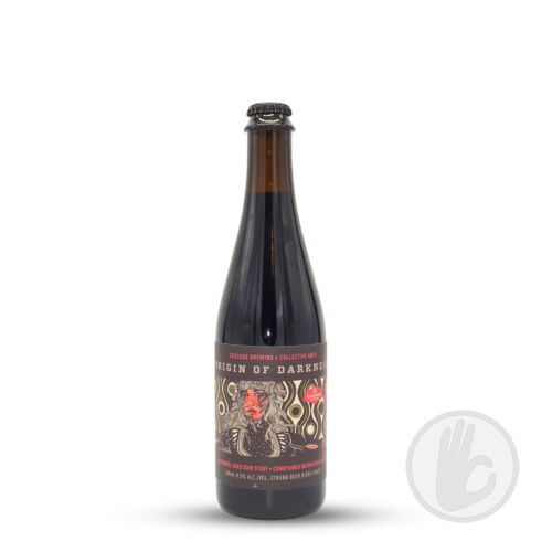 Origin Of Darkness: Oak Barrel Aged Sour Stout - Conditioned on Ontario Peaches | Collective Arts (CAN) x Cascade (USA) | 0,5L - 11,5%