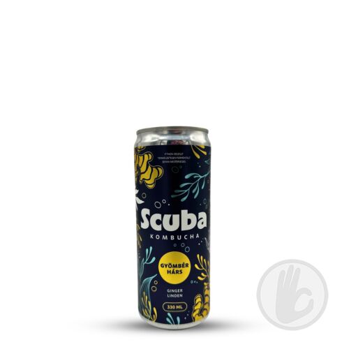 Linden - Ginger Kombucha | Scuba (HU) | 0,33L