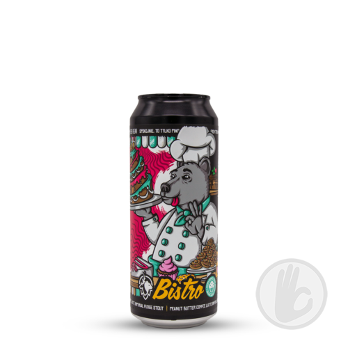Bistro - Peanut Butter Coffee Latte Imperial Fudge Stout | Deer Bear (PL) | 0,5L - 11%