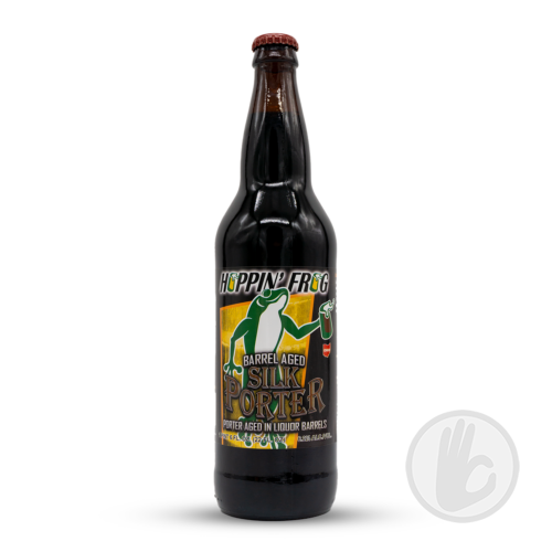 Brandy Barrel-Aged Silk Porter | Hoppin' Frog (USA) | 0,65L - 6,2%