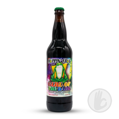 Guru of the Dark: Chocolate Imperial Schwarzbier | Hoppin' Frog (USA) | 0,65L - 6,3%