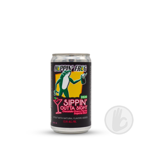 Sippin' Outta Sight Chocolate-Cherry Martini Imperial Stout (2020) | Hoppin' Frog (USA) | 0,248L - 12,6%