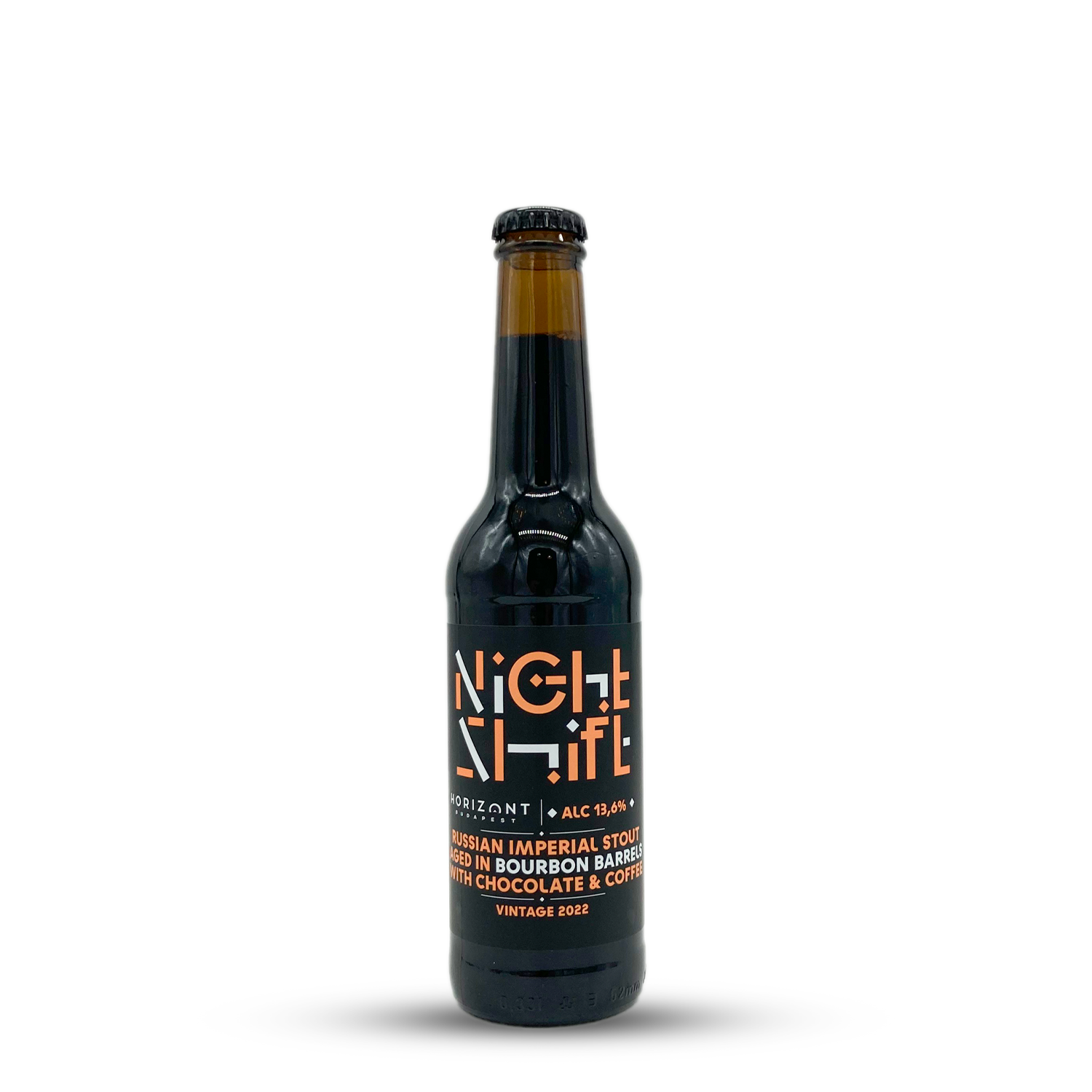 Night Shift 2022 Bourbon Choco Coffee RIS | Horizont (HU) | 0,33L - 13,6%