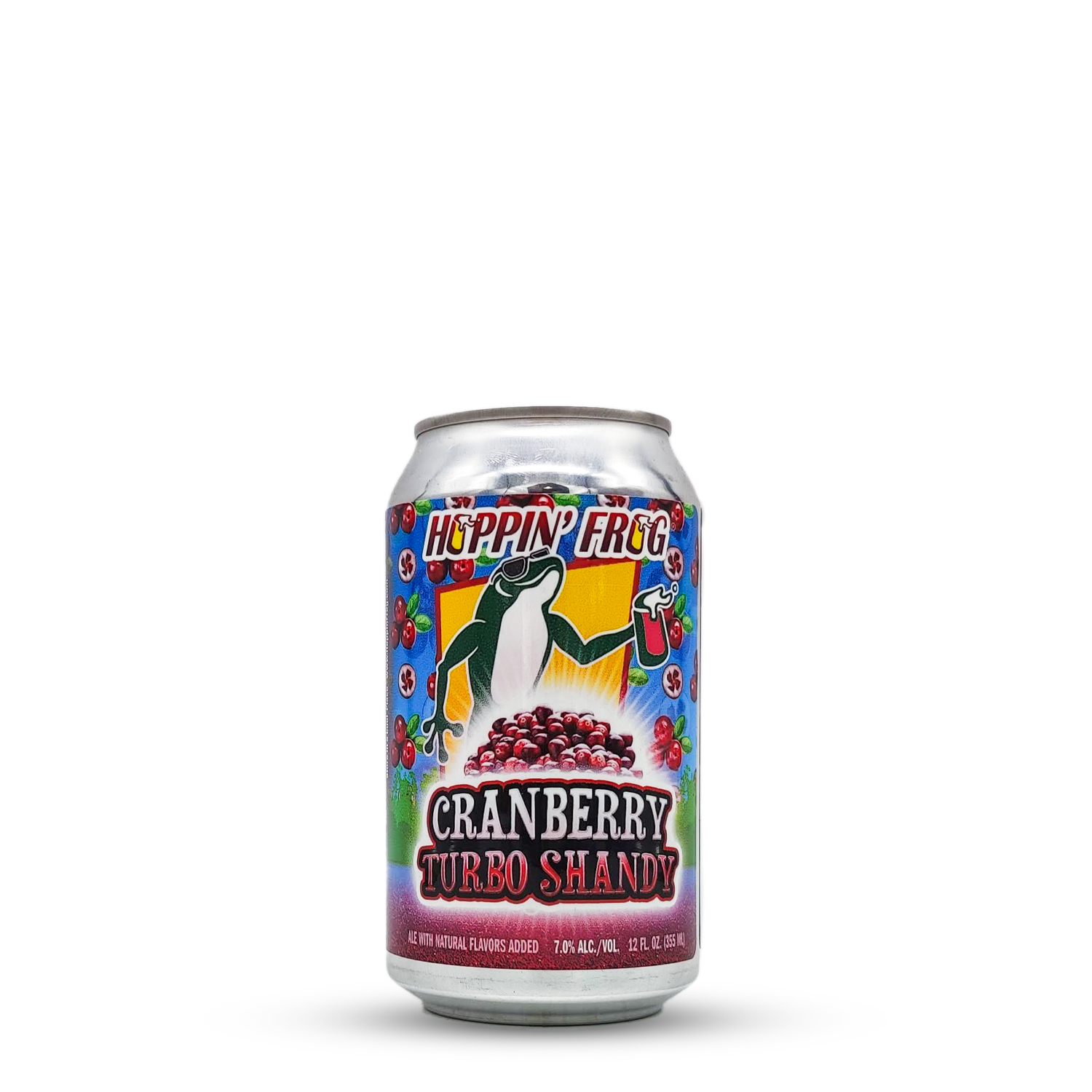 Cranberry Turbo Shandy Citrus Ale | Hoppin' Frog (USA) | 0,355L - 7%