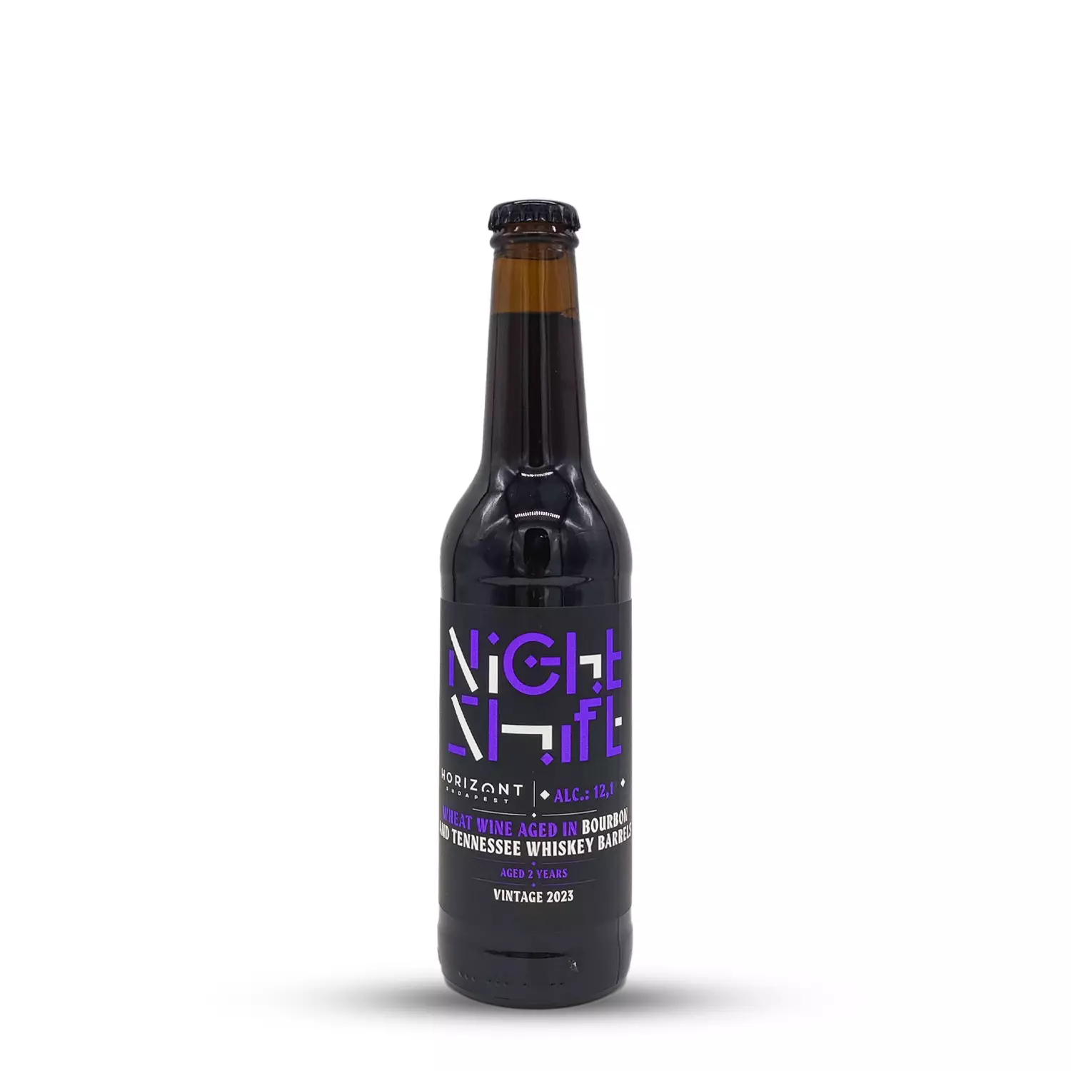 Night Shift 2023 Wheat Wine Bourbon Tennessee BA | Horizont (HU) | 0,33L - 12,1%