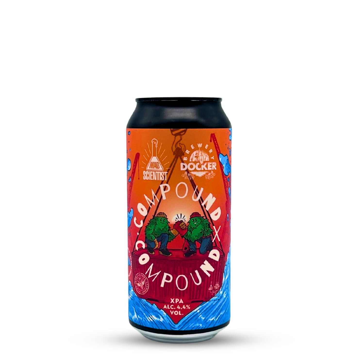 Compound X | Mad Scientist (HU) x Docker (SRB) | 0,44L - 4,4%