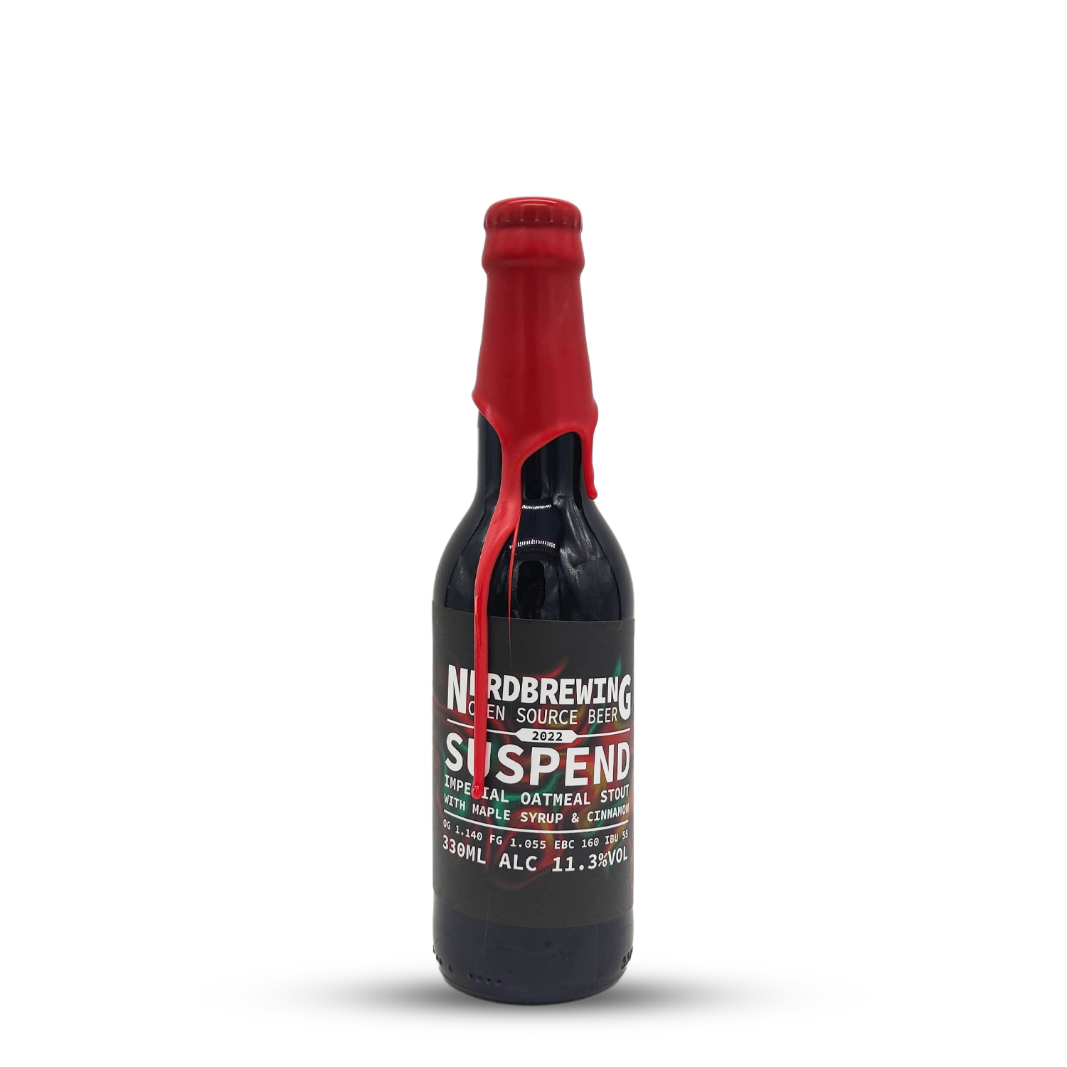 Suspend Imperial Oatmeal Stout w. Maple Syrup & Cinnamon | Nerdbrewing (SWE) | 0,33L - 11,3%