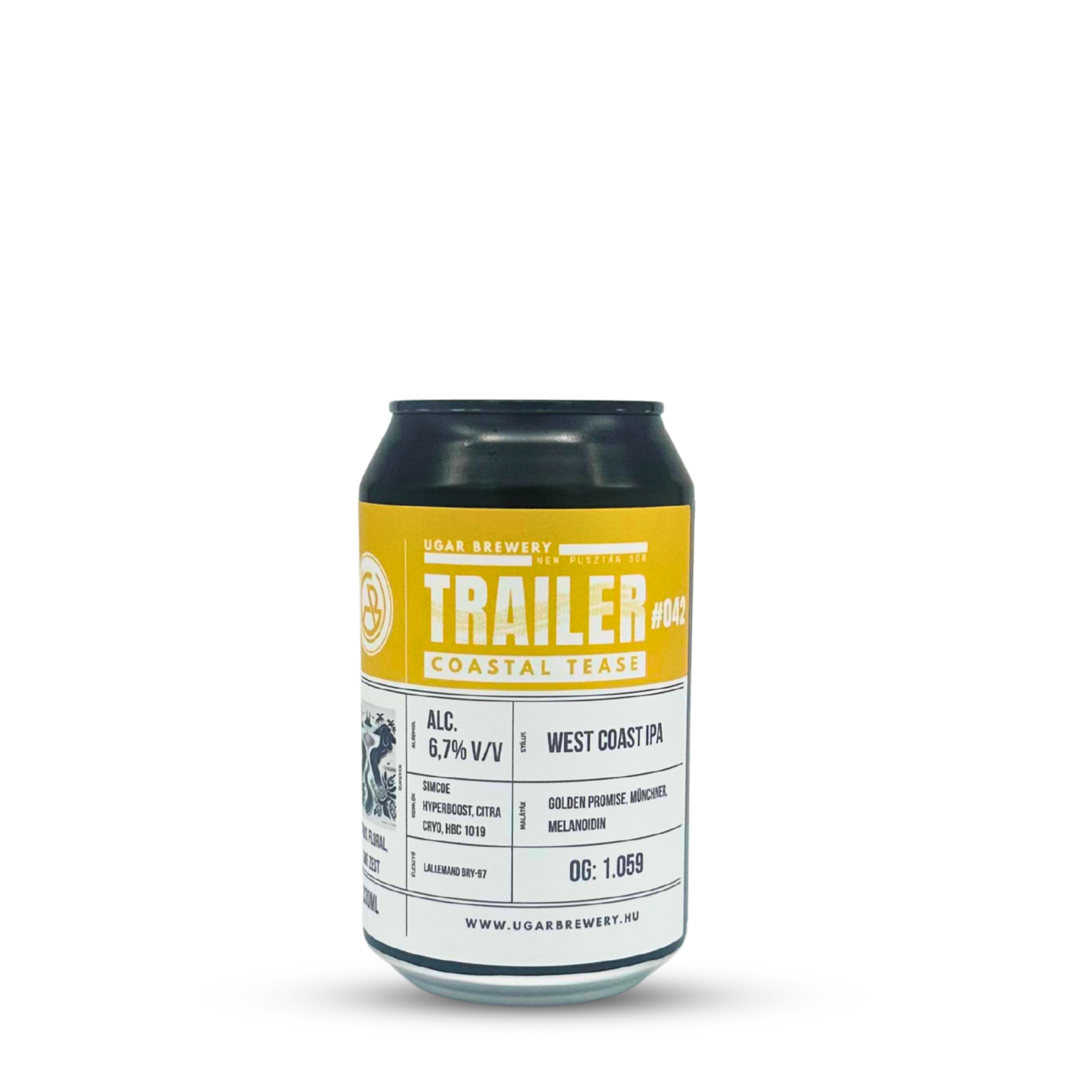 Trailer #042 Coastal Tease | Ugar (HU) | 0,33L - 6,7%