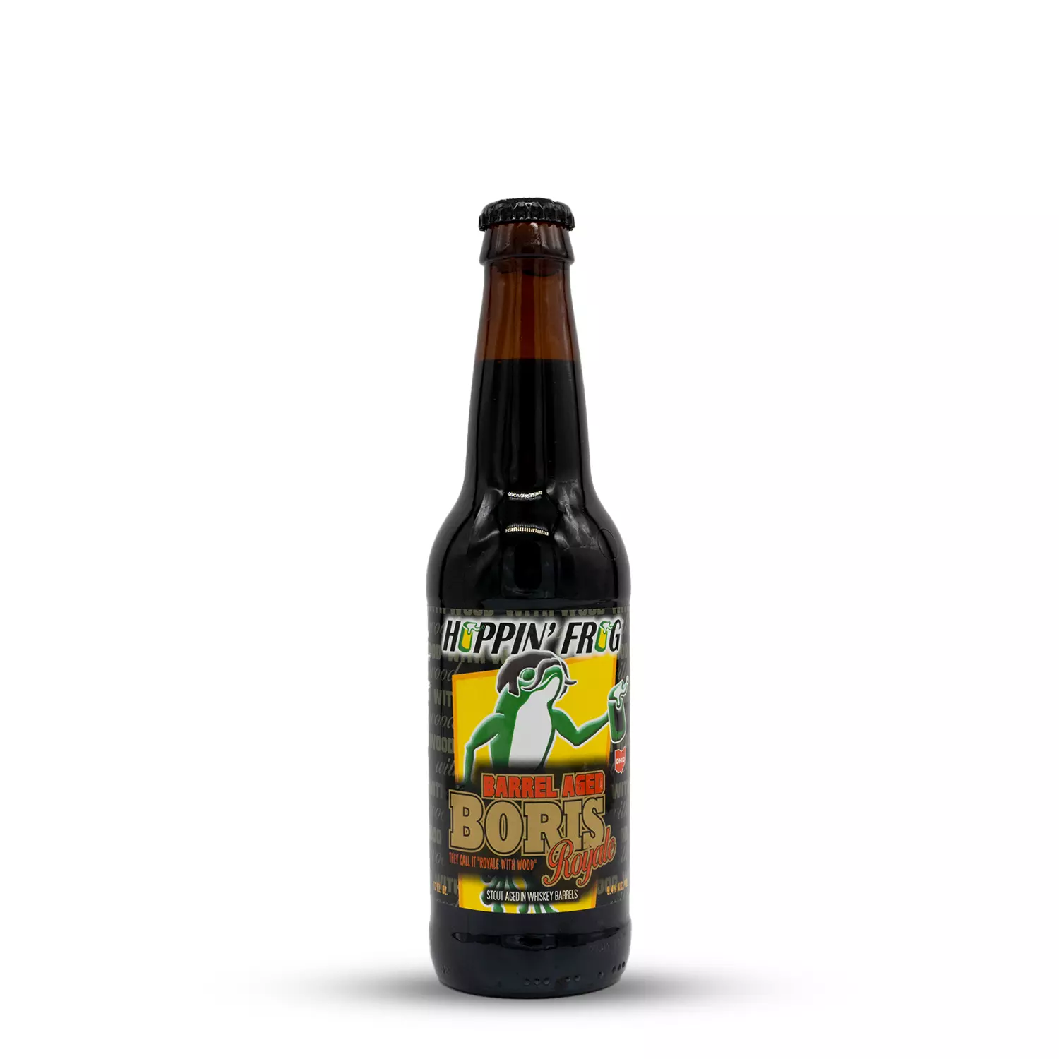 Barrel Aged B.O.R.I.S. Royale | Hoppin' Frog (USA) | 0,355L - 9,4%