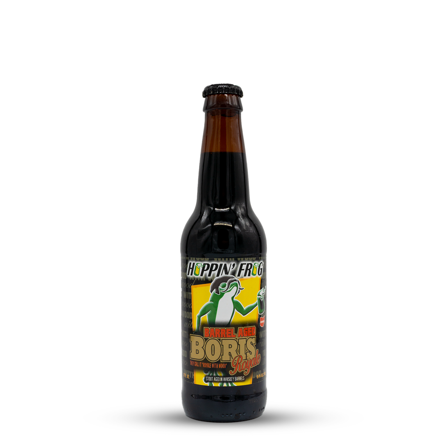 Barrel Aged B.O.R.I.S. Royale | Hoppin' Frog (USA) | 0,355L - 9,4%